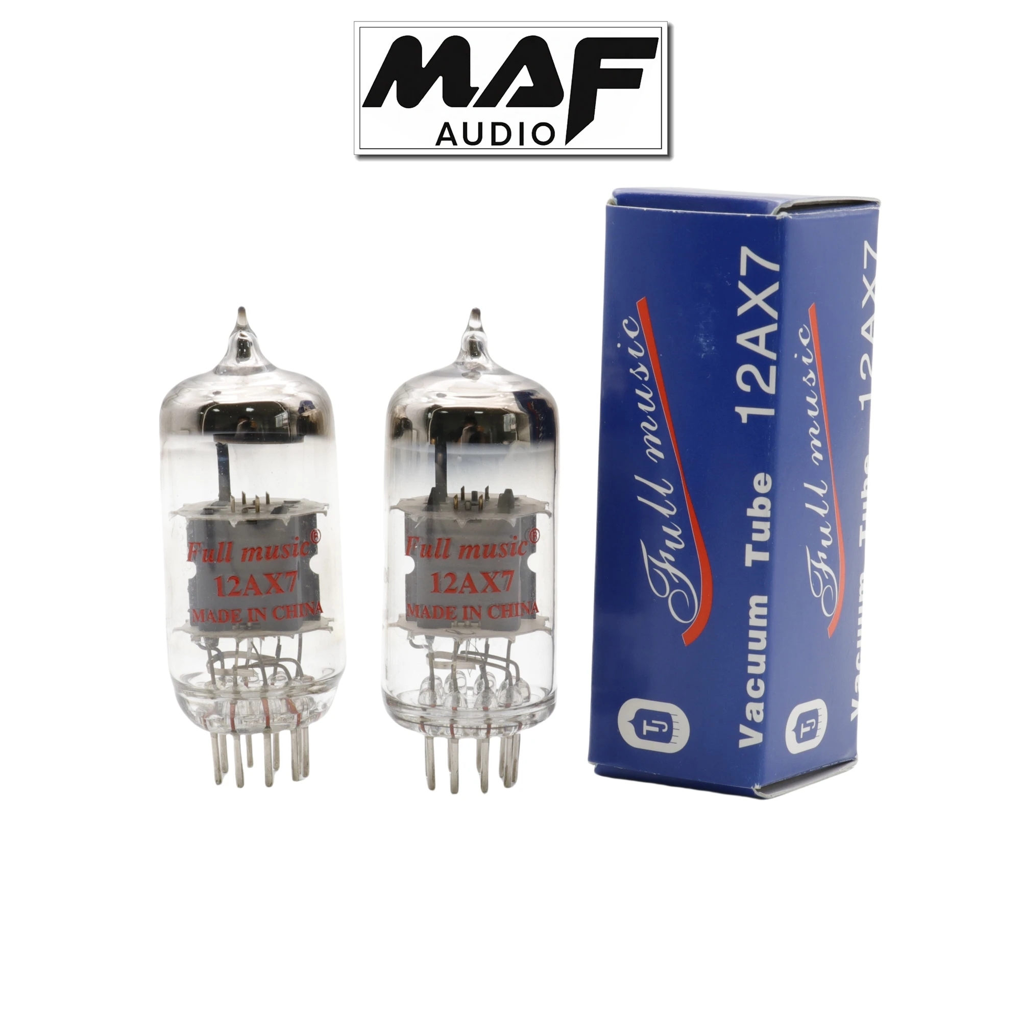 

Fullmusic 12AX7 Vacuum Tube Replace EH Mullard Gold Lion ECC83 12AX7 Preamp Tube AMP Headphone Guitar Sound Improve