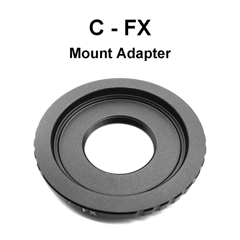 C-FX For C screw mount lens - Fujifilm X Mount Adapter Ring 1