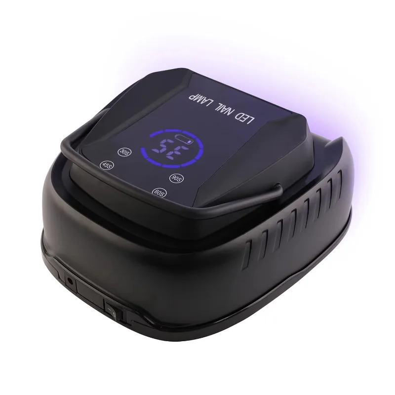 2025 Nuovo Arrivo Led Gel Essiccatore In Metallo Professionale Ricaricabile UV Lampada Per Unghie Manicure Cordless 72W Pro Cure