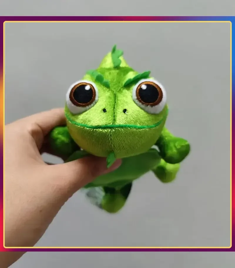 Pluszak Pascal 15cm Roszpunka Kameleon Zabawka Pluszowa Pascal Maskotka Pluszowa Roszpunka na Ramię Zabawki Prezenty