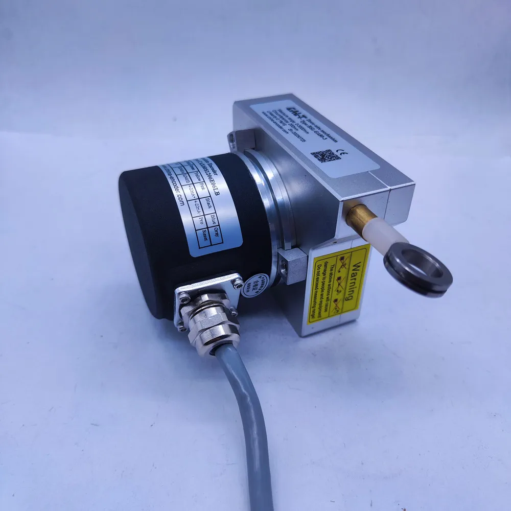 مستشعر الإزاحة بطول 3M BSL-GA80-3 آلية سحب الأسلاك CAX60S1206E06LB مع مخرج 4 ~ 20 مللي أمبير #3