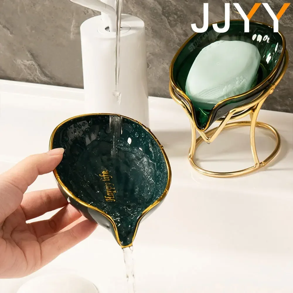 Creative Drainable Soap Box Storage Rack for Bathroom Household Soap Tray Organizer Accessories