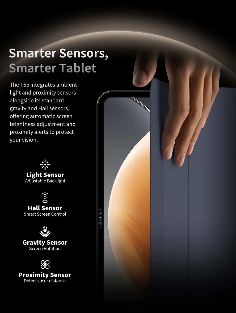 Teclast T65 Tablet-PC Android 16 OS 13,4-Zoll 1920×1200 120Hz High-Refresh-Display Unisoc T7280 8-Kern-Prozessor 26GB RAM (6GB+20GB Erweiterung) 128GB ROM 4G LTE-Netzwerk GPS-Navigation 8000mAh Typ-C 5MP Frontkamera Gaming-Unterhaltungs-Business-Tablet – Detail 14
