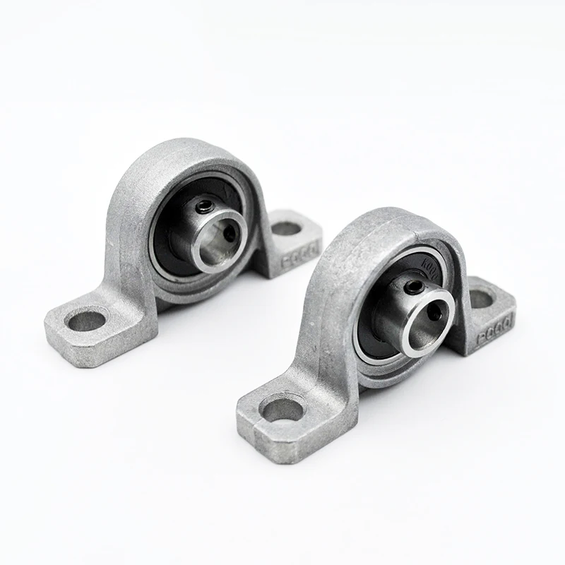 2/4/8pc KP08 Zinc Alloy Pillow Block Bearing KP000 KP001 KP002 KP003 KP004 Inner Bore 8mm 10mm 12mm 15mm 17mm 20mm Mini Bearings