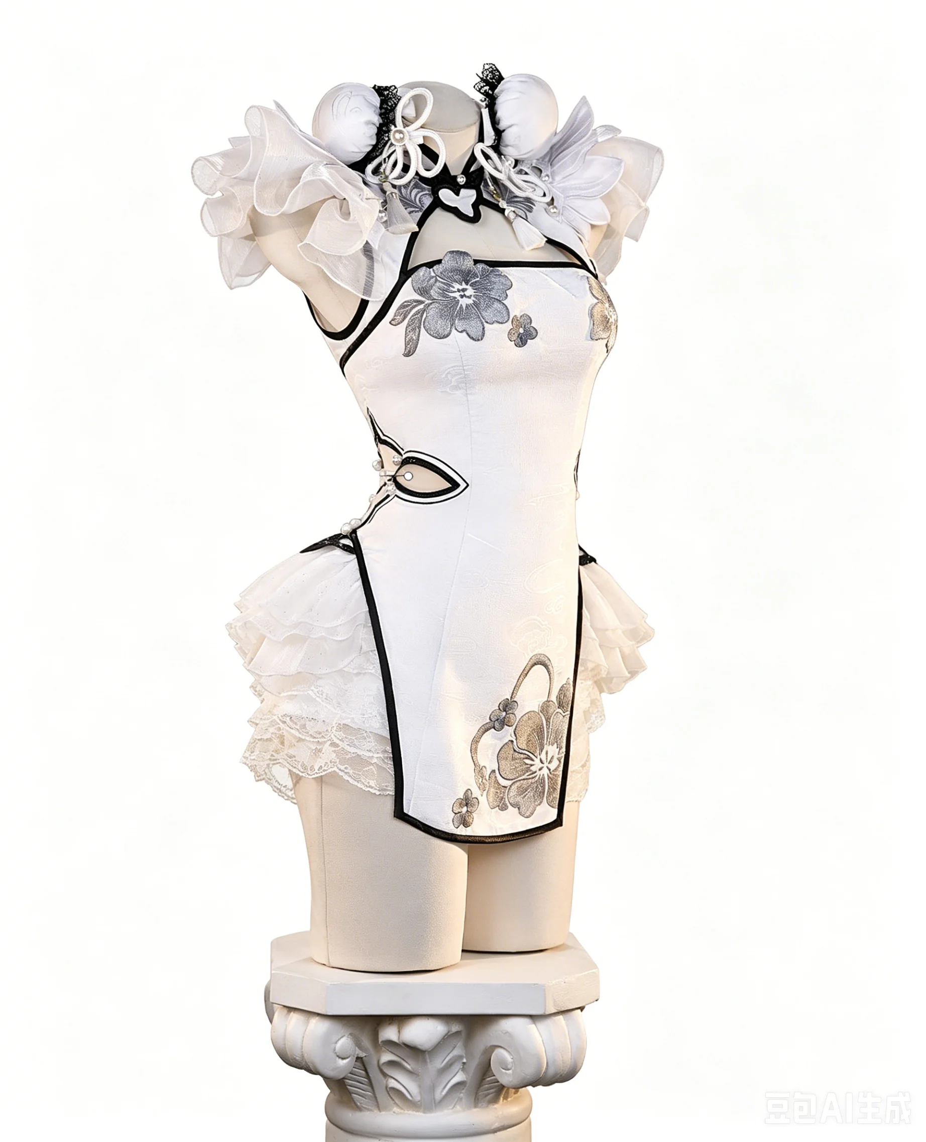 

NARAKA: BLADEPOINT Ziping Yin Jade Vein Cosplay Costume Same style role-playing women's clothing in the game