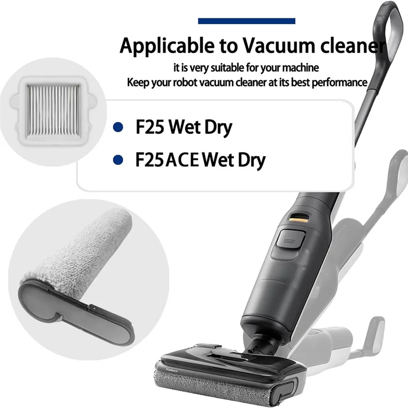 Комплексная щетка и усилитель фильтра для Roborock F25, F25 LT, F25 RT Combo Seriesa83x