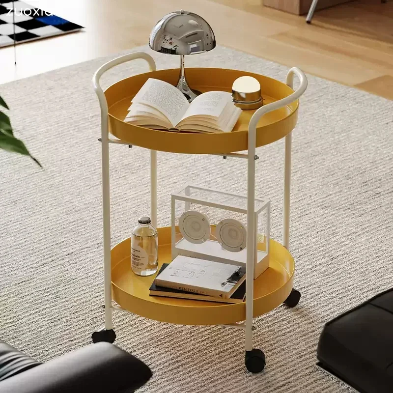 

Cart Nordic cream style living room removable sofa side several small apartments