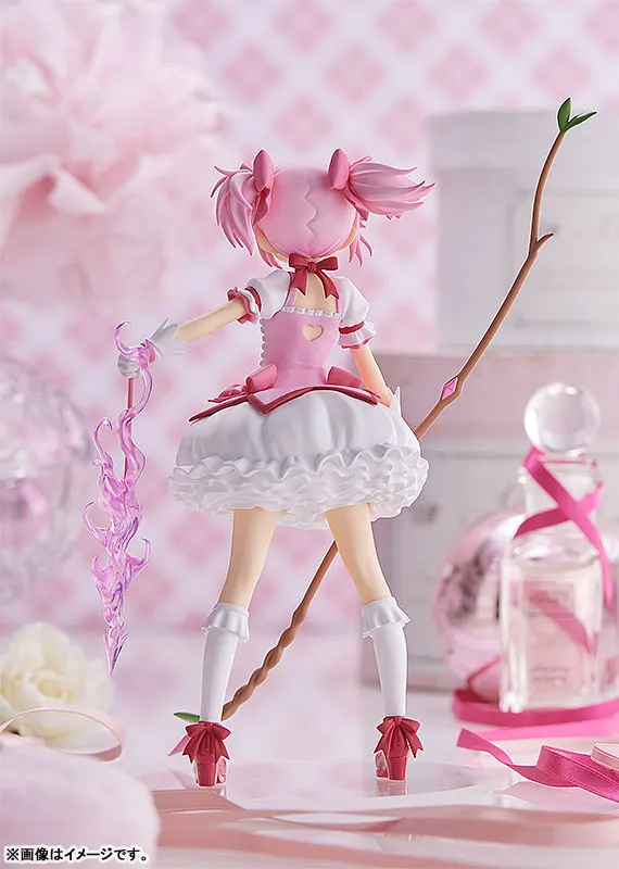 Original POPUP Puella Magi Madoka Magica The Movie Rebellion Madoka Kaname Anime Figure Toys PVC Model Collection Figirine Doll