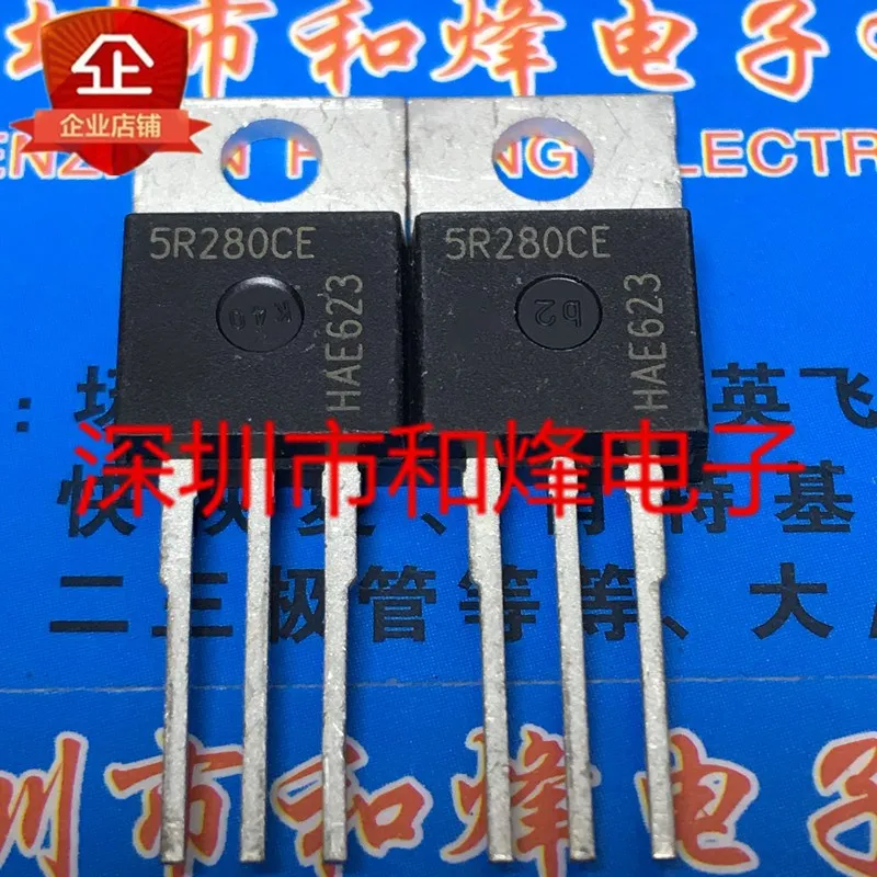 Original New 5pcs/ 5R280CE IPP50R280CE  TO-220 550V 42.9A