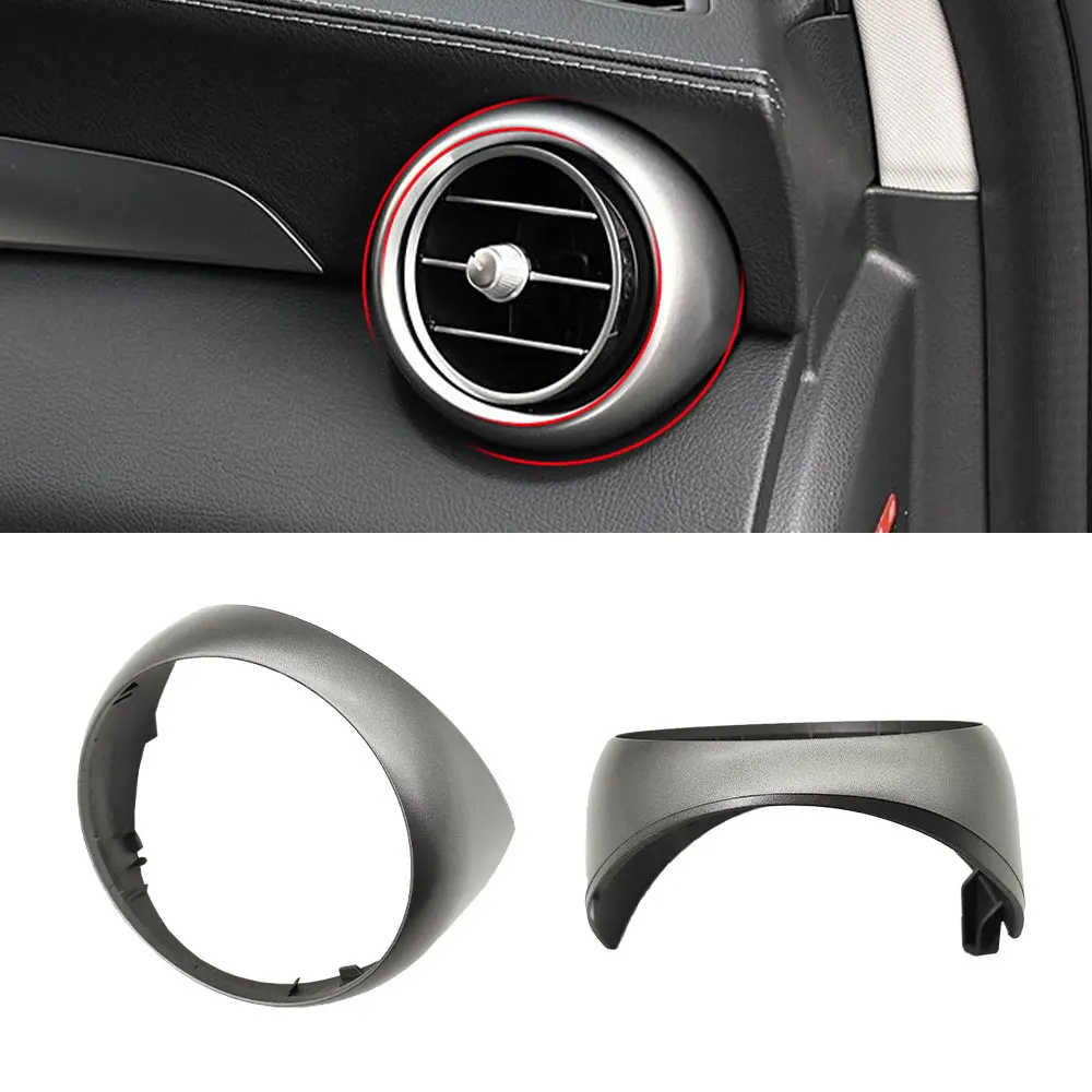 For Mercedes W205 W253 Car Front Air Conditioner Vent Grille Outlet Trim Cover For Benz C GLC Class C180 C200 GLCC260 GLC300