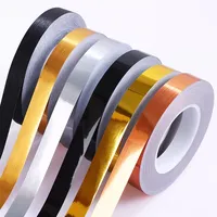 20m Self-Adhesive Tile Stickers Tape Floor Waterproof Wall Gap Sealing Strip Gold Silver Tile Beauty Seam Sticker HomeDecoration