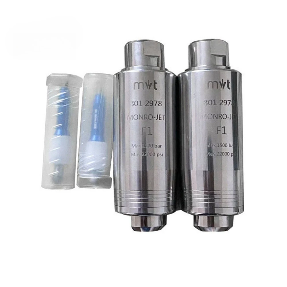 

high pressure rotation Devil Nozzle stainless steel 1/4 1500bar 360 degree rotating impact washing nozzle Efficient Cleaning Rot