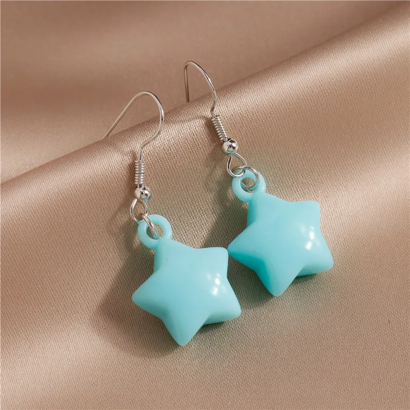 Aihua neue blaue Farbe baumeln Ohrring für Frauen trend ige Sommer Strand Getränke Seestern Schmetterling Brincos süße Party Schmuck Geschenke – Detail 5