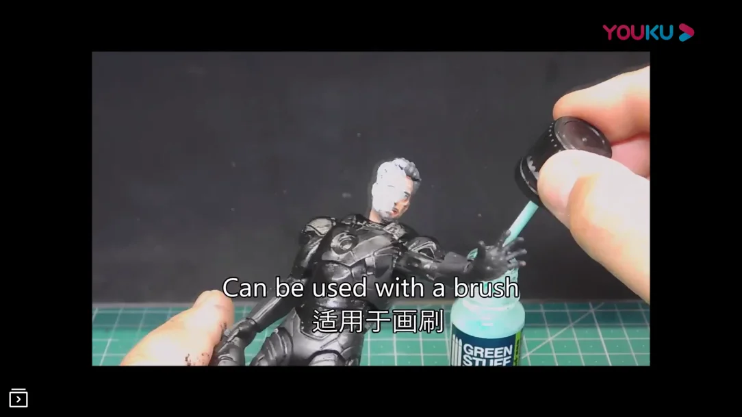 Covering Liquid Green Stuff World Turquoise Color 10/30ML GSW Portrait  Soldiers Model Coloring