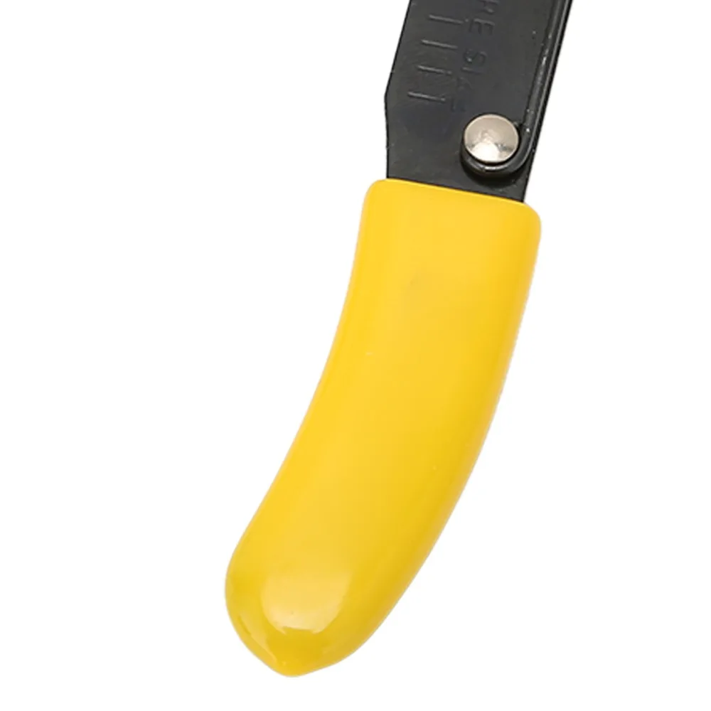 Reliable Yellow Wire Stripper Tool Alloy Height 11cm Wire Cutter Pliers Wire Stripping Pliers Jewelry Making