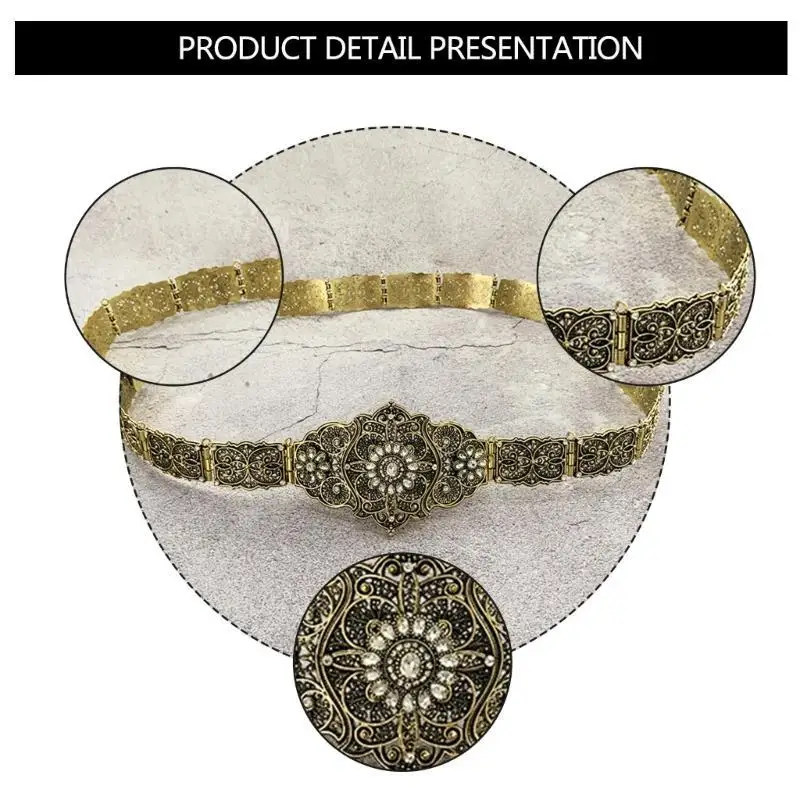 Ceinture en du caucase russe 652F, avec motifs sculptés, pour hommes femmes, Costume scintillant accrocheur,