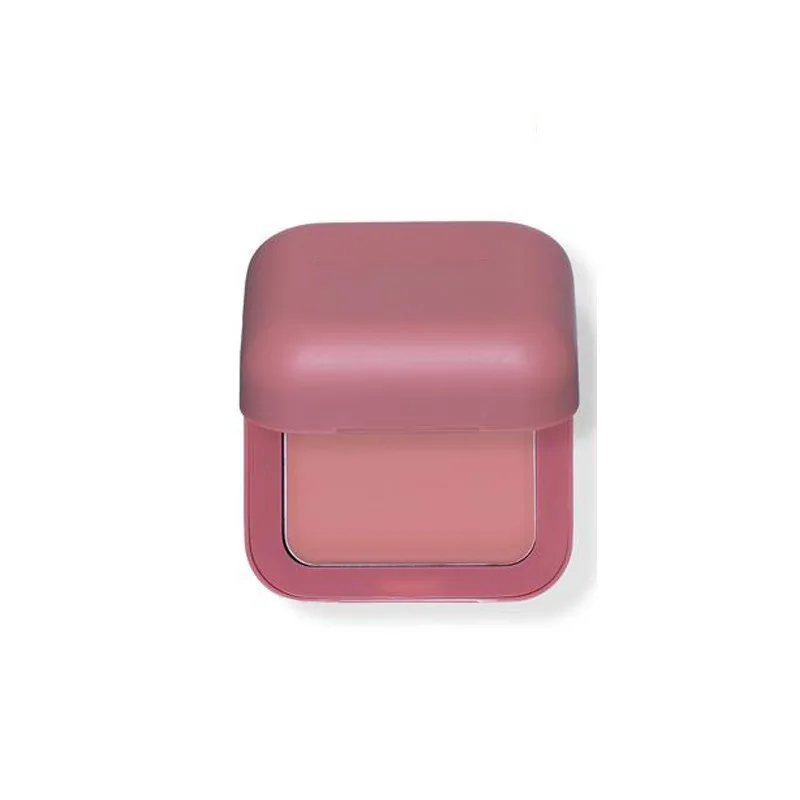 Profesjonalny pudrowy róż do policzków Bounce Blusher Nature, przywiera do twarzy, róż do makijażu dla dziewcząt, różowy pudrowy róż do policzków, przezroczysta paleta różów.