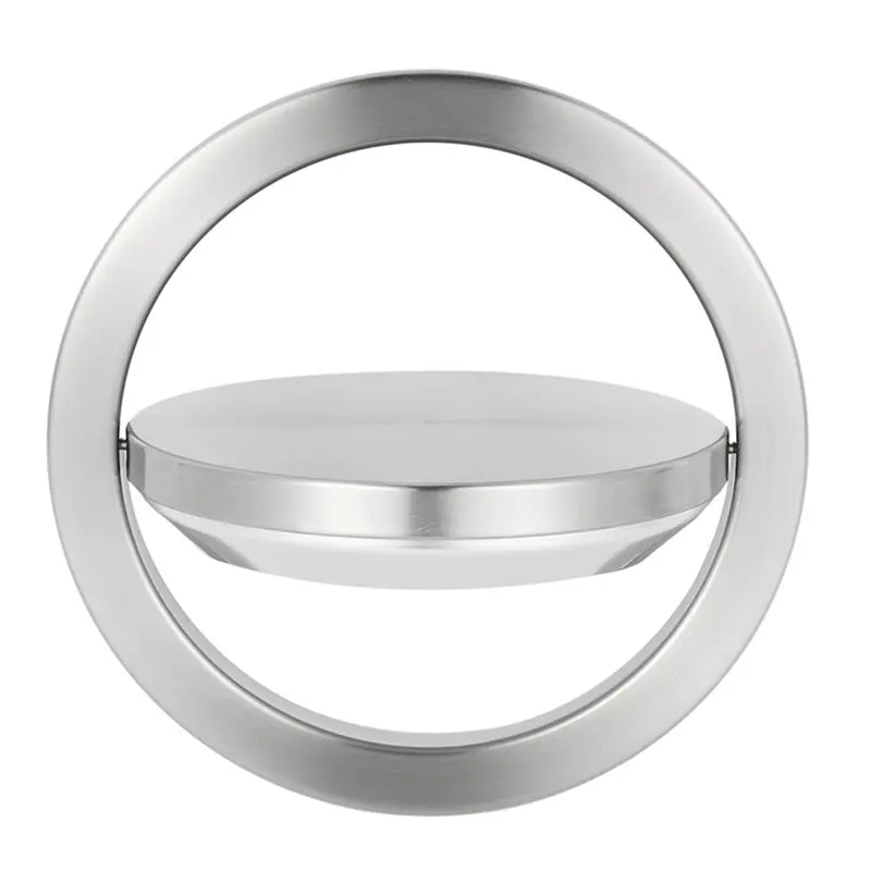 AC23-2X Kitchen Flap Lid Stainless Steel Flush Recessed Built-In Balance Flap Cover Trash Bin Garbage Can Trash Lid