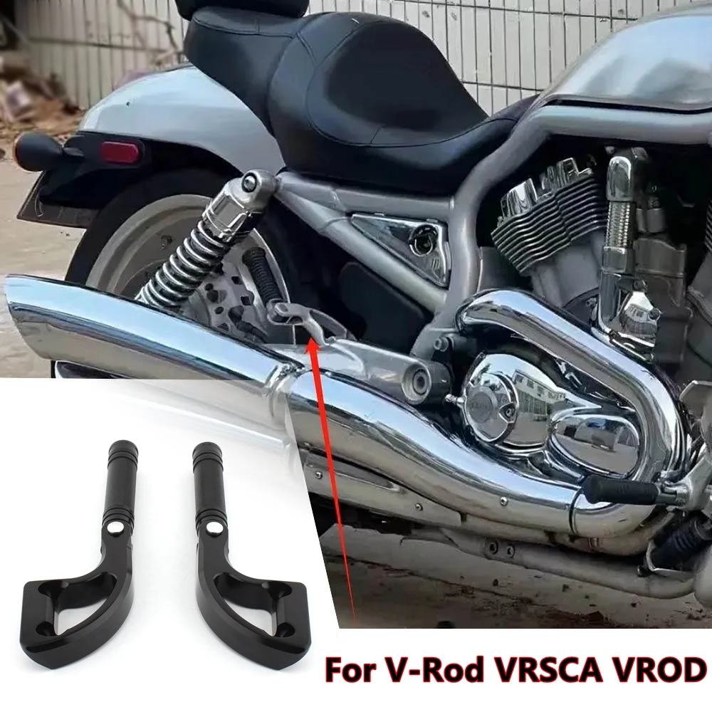 

Для Harley V-Rod VRSCA VROD 2002-2006 мотоциклетная подставка для пассажира, педаль, задняя подножка, подножки, монтажный кронштейн