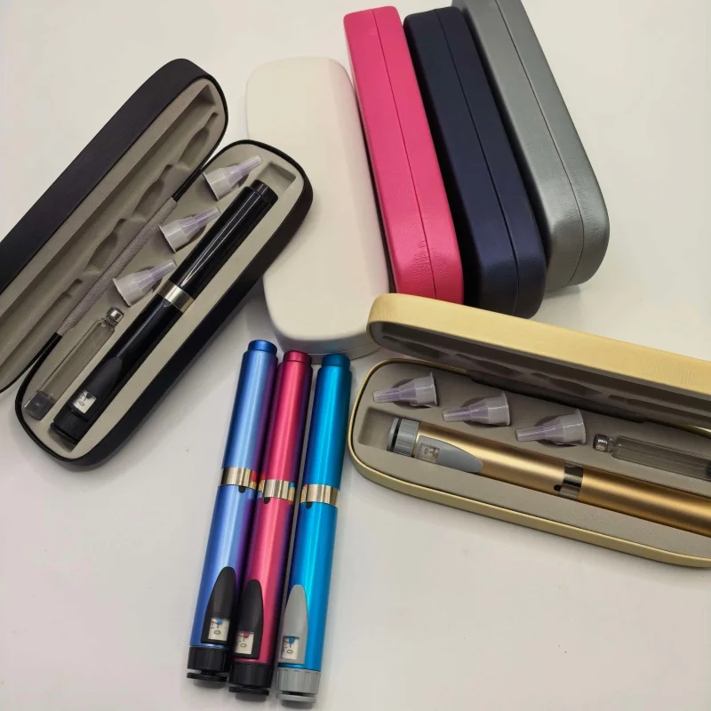 Reusable Insulin Pen & Beauty Pen Kit with Storage Case, 3 Needles and Vial, 3ml Cartridge, No Medicine Included
