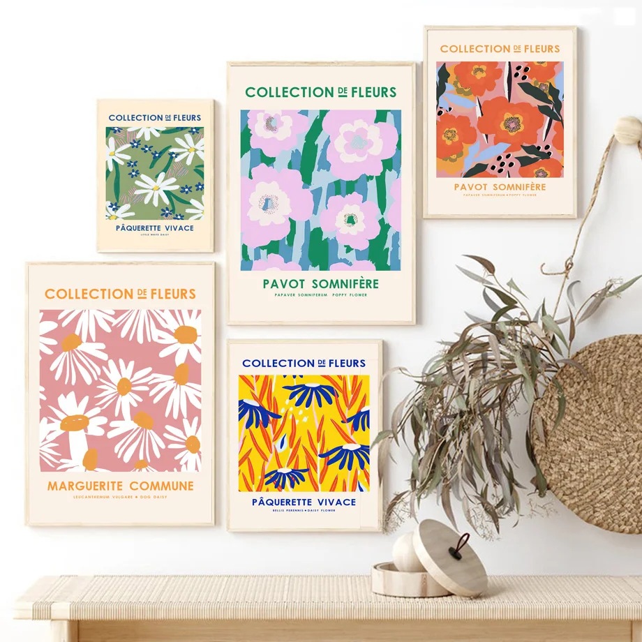 French Floral Wall …