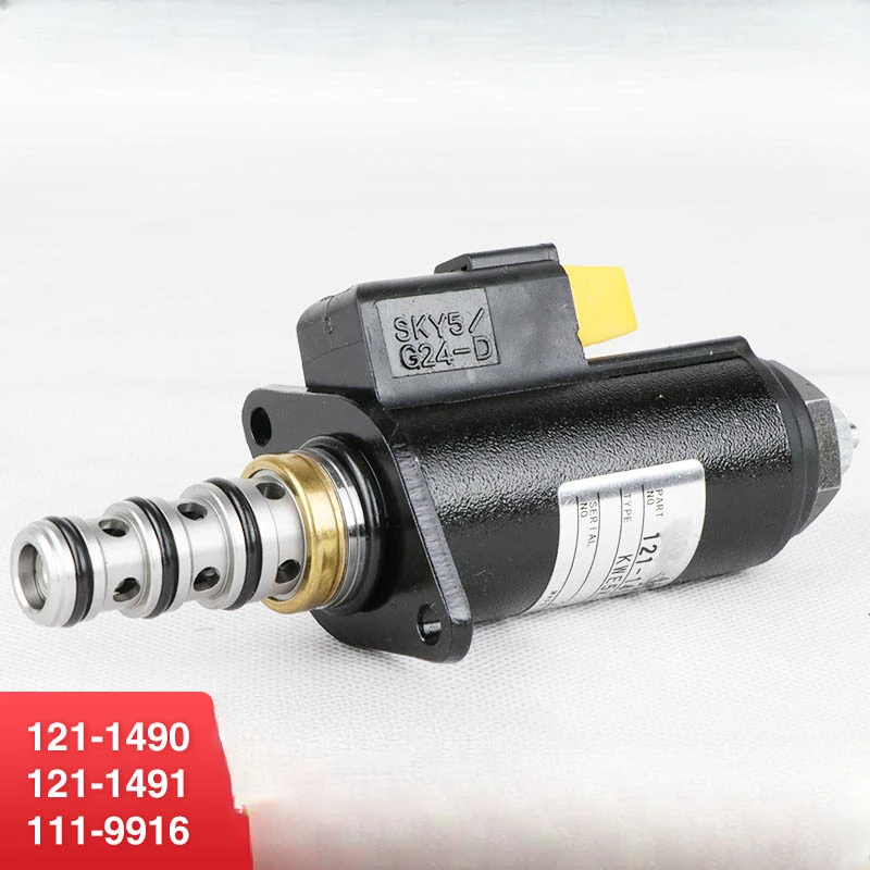 For CKAT312/320/323/325B/C/D hydraulic pump proportional solenoid valve swing safety lock