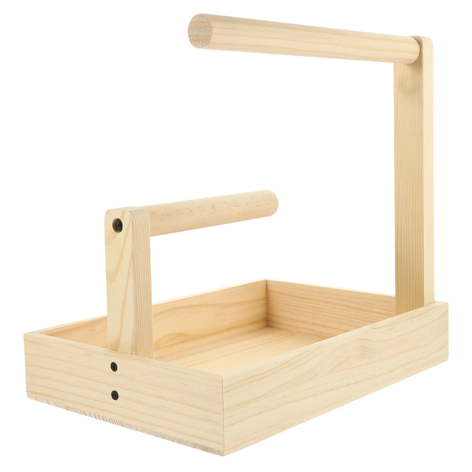 

Bracelet Display Stand Jewelry Storage Necklace Wood Organizer Desktop Key Holder