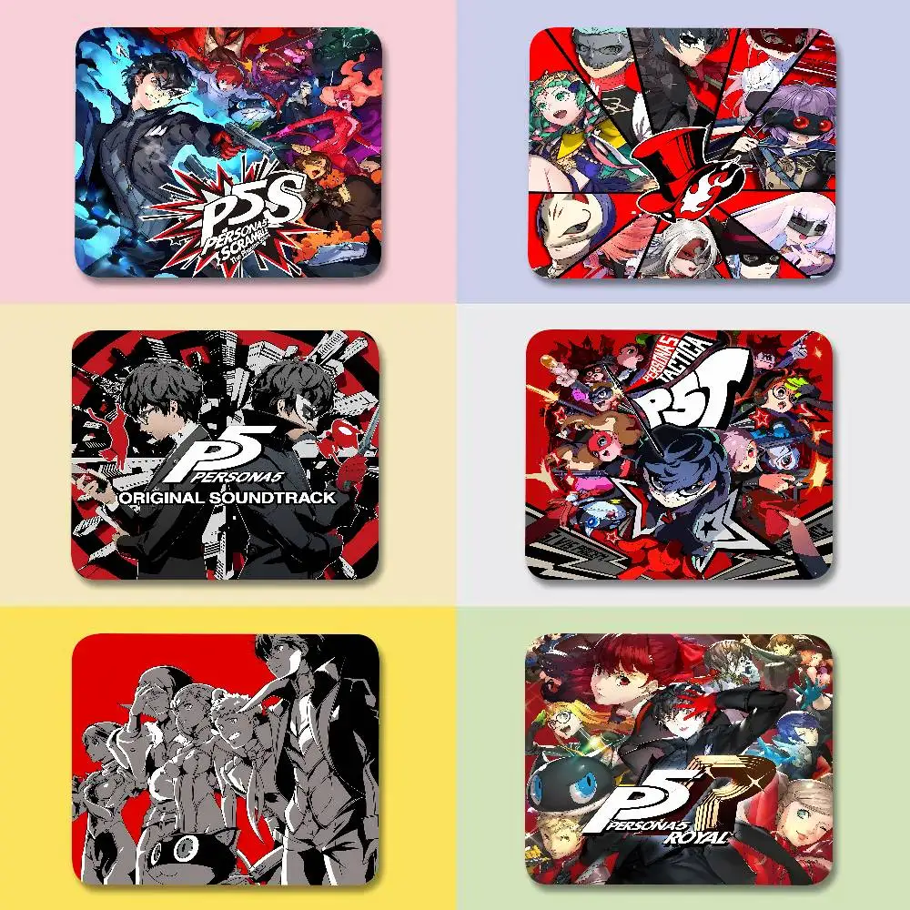 Mouse Pad Gaming Laptops Mousepad Gamer Carpet Keyboard Mat Desk Protector Anime Cartoon Mouse Pads Game Persona 5 Anime