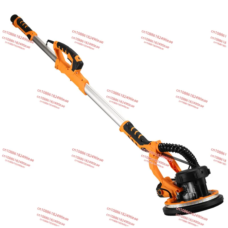 110v9 inch 225 wall sander, putty sander, self-vacuuming double lamp long pole wall grinder