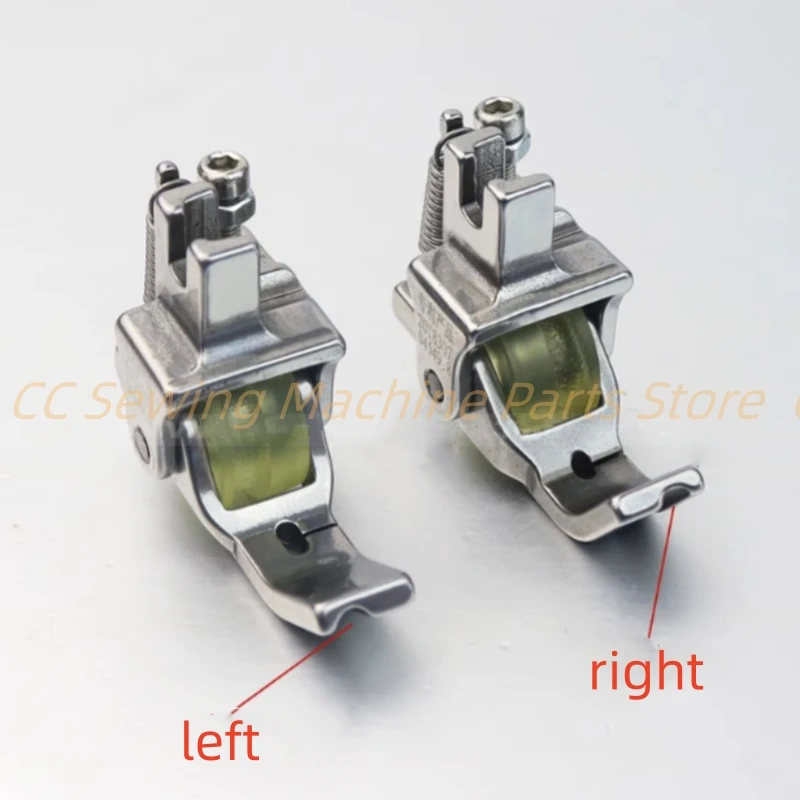 P69 inlaid roller presser foot Multi-functional grooved rope presser foot 3mm5mm industrial sewing machine spare parts