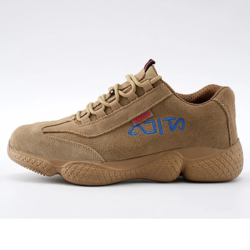 Men Shoes Safety Male Sneakers Security Protection Safety Boots Work Steel Toe  Male Work Boot Indestructible
