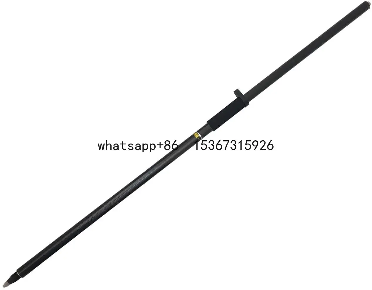 

Good Quality 2 Sections 2M Carbon Fiber GPS Telescopic Rover Pole For Land Surveying