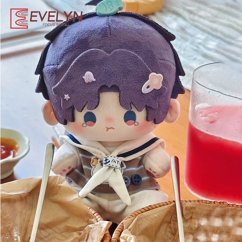

Evelyn 20CM Cotton Doll Boned Nude Doll Game Love and Deepspace Rafayel ralayo Starfish Body Plush Toy Qi Yu Idol Fans Gift
