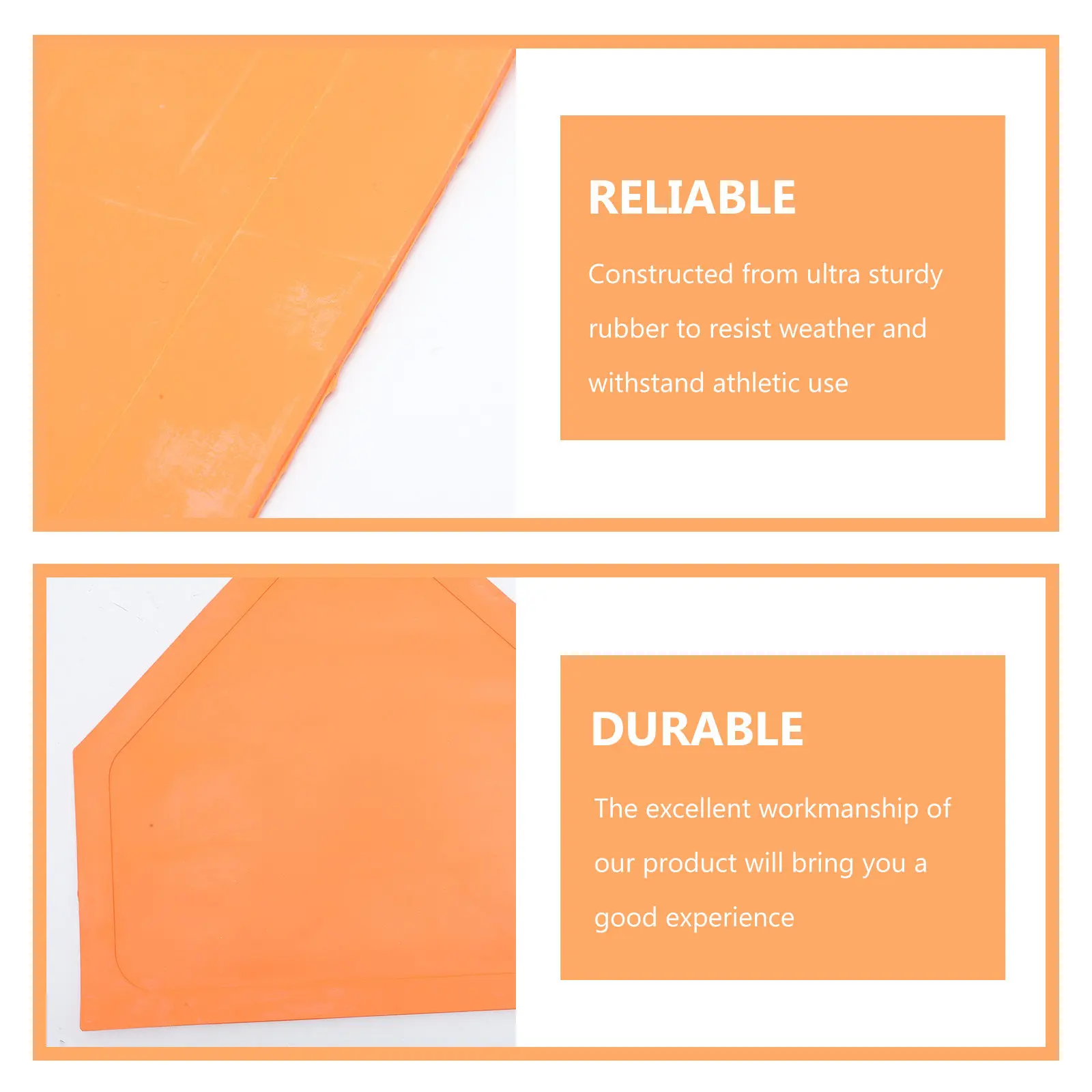 

Комплект резиновых противоскользящих баз для бейсбола и софтбола, для школьных тренировок, для питчеров