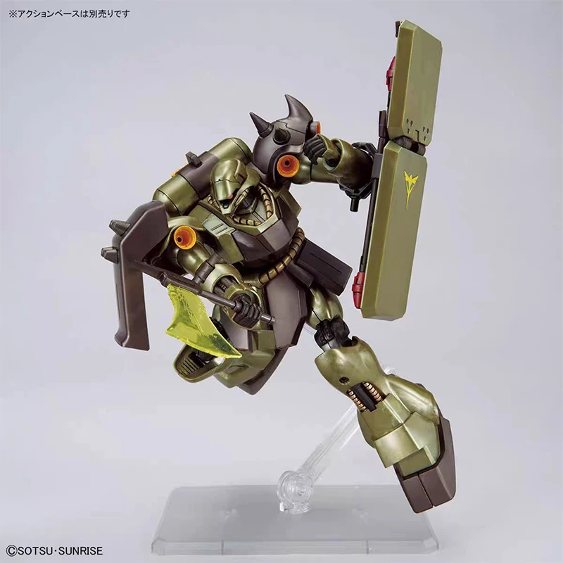 In Stock Bandai Gundam Model Kit HG 1/144 AMS-119 GEARA DOGA Action Figure (AXIS SHOCK IMAGE COLOR) Gift Toy Collection for Kids