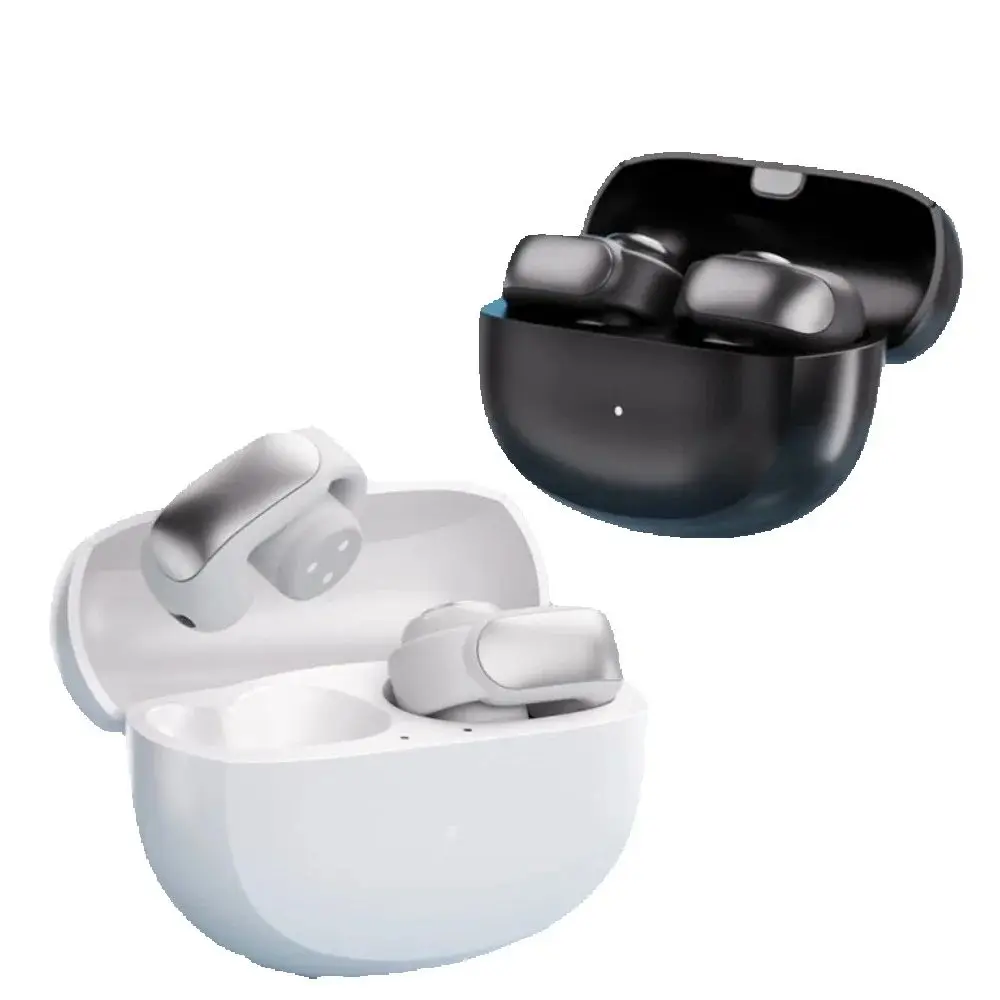 V12 الأذن كليب سماعات بلوتوث مقاوم للماء سماعات أذن رياضية TWS ENC الحد من الضوضاء سماعة HiFi ستيريو HD دعوة سماعات