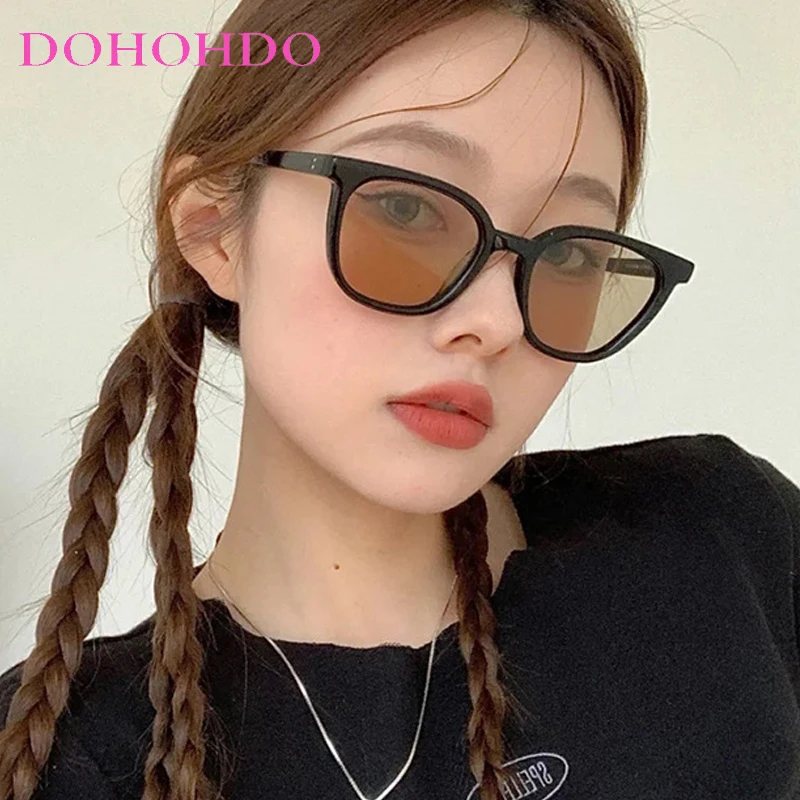 

New Retro Cat Eye Men Sunglasses Punk Luxury Square Sun Glasses Women Sports Leisure Party Eyewear UV400 Óculos De Sol Feminino