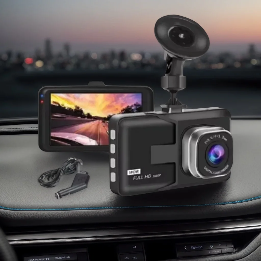 

1080P Q10 Dash Cam with Night Vision - Car DVR with HDR and Loop Recording