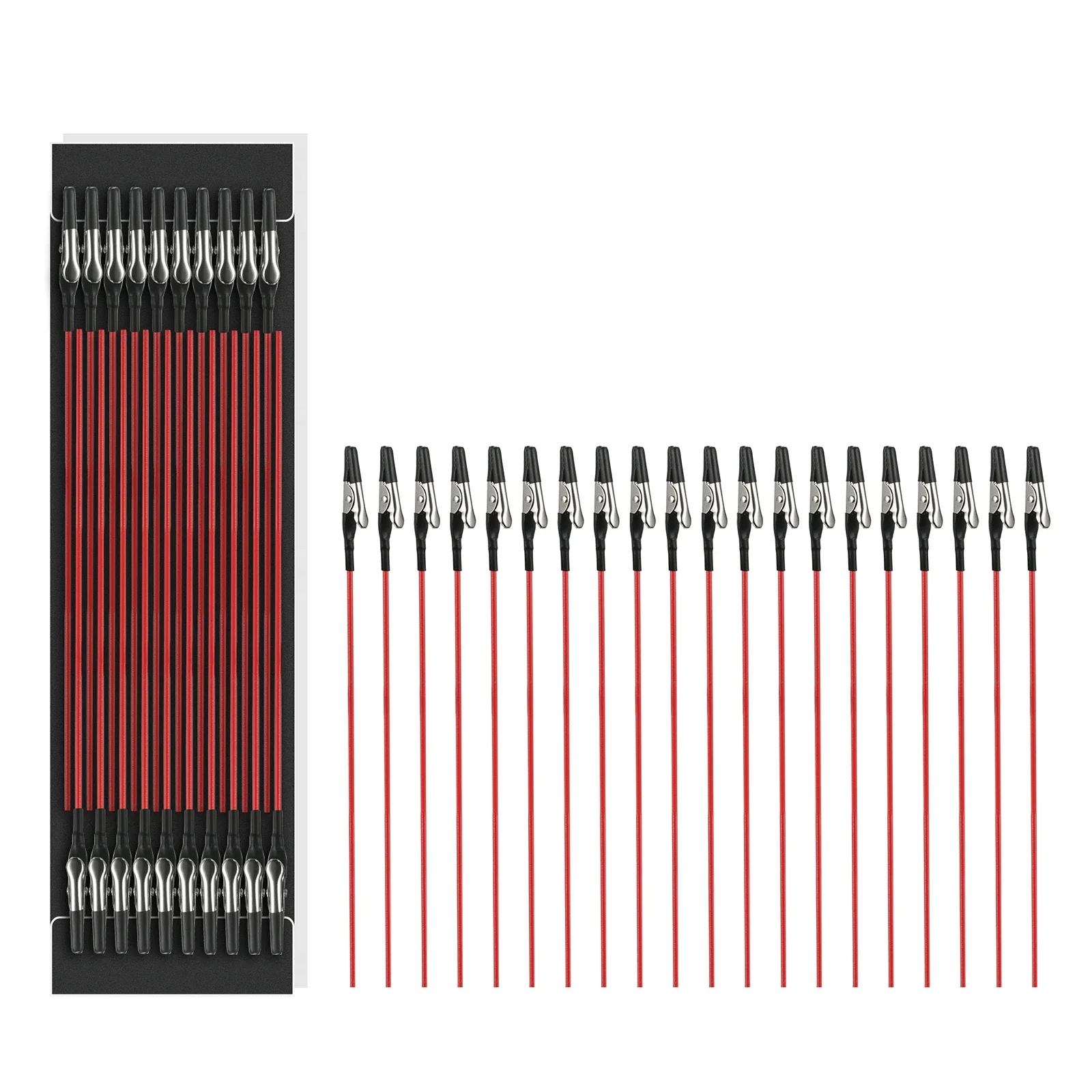 Dspiae DIY MPC-20 Malerei Clips Modell Färbung Werkzeuge Klemme Werkzeuge Modell Spray Werkzeuge Für Modell Kits Werkzeug 20 Stücke 40 Stücke – Detail 1
