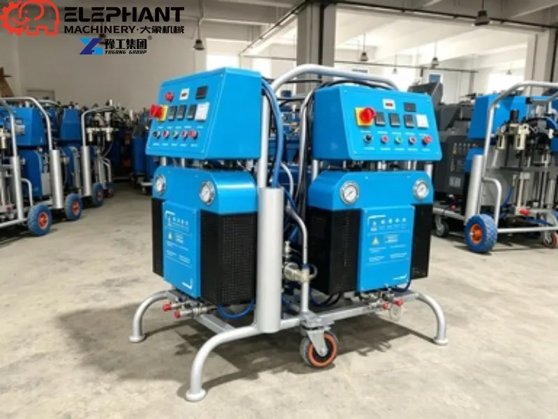 Industrial Polyurethane Foam Spraying Machine High Precision Spraying Unit For Roof Wall Thermal Insulation Works