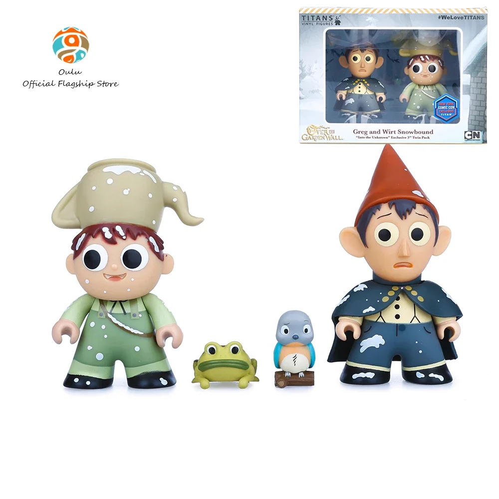 3inch Titans Anime Figures Wirt And Greg Action Figure Kawaii Figurine Pvc Room Decoration Christmas Gift For Kids Toys