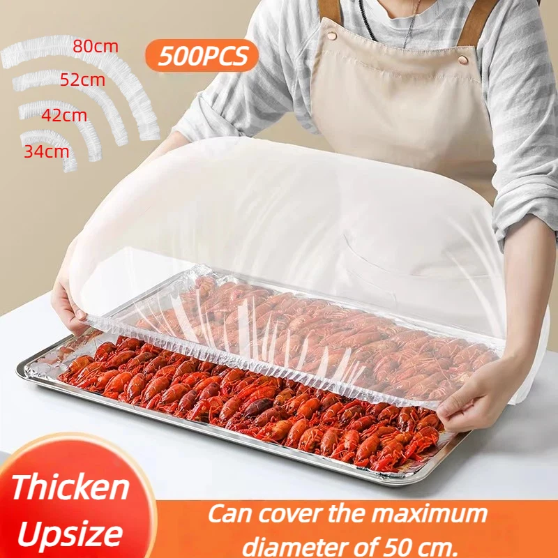 Fundas de nailon para alimentos, bolsas de plástico para cubrir alimentos, bolsas para congelar, bolsas para sándwiches, bolsa térmica para el almuerzo, funda para alimentos con goma