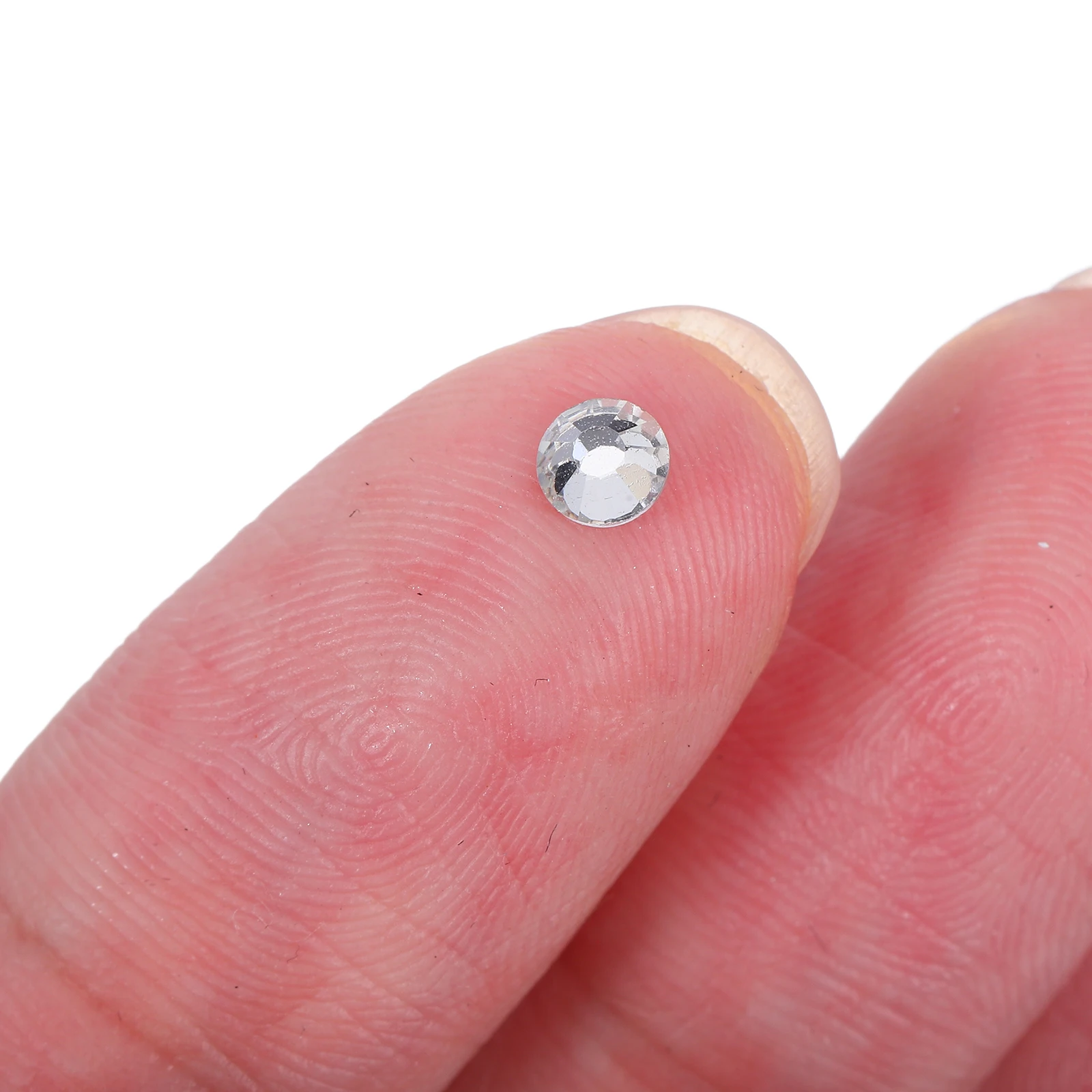 

1440Pcs Round Flatback Rhinestones 3.8-4.0mm Glass Crystal Gems for DIY Nail Art Crafts Clothing Shoe Decoration Jewelry