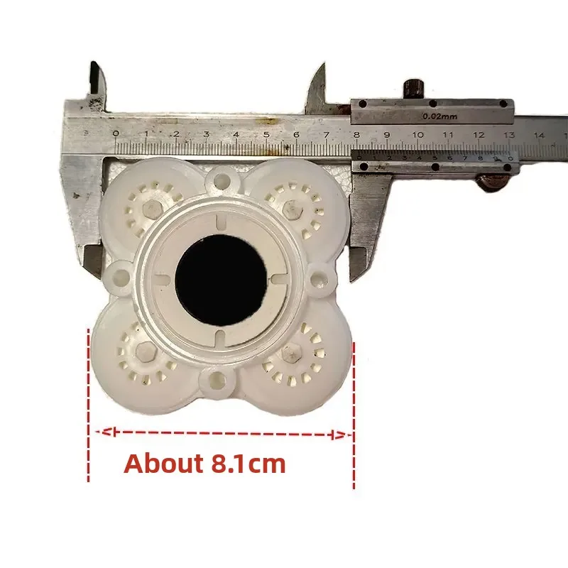 4-Chamber Diaphragm Pump Check Valve Base Assembly, Replacement Part for FL-35 FL-40 FL-41 FL-43 FL-44 Water Pump