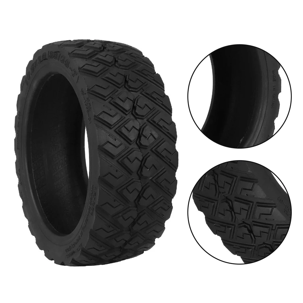 

10.5x3 80/55-7 Off-road Tubeless Tire For SEGWAY P65D E-scooter Rubber Electric Scooter Tubeless Thickened Explosion Proof Tyre