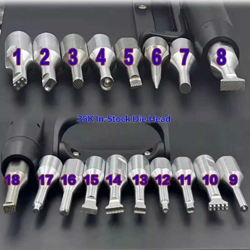 35Khz Ultrasonic Plastic Spot Welding Machine Nozzle M8x1.25 1pcs Accessories Customizable size welding head