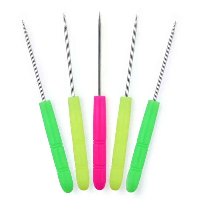 Stainless Steel Handle Awl Tools Beading Work Accessories Jewelry Making Tools Sewing Craft Supplies for Jewelry Making DIY