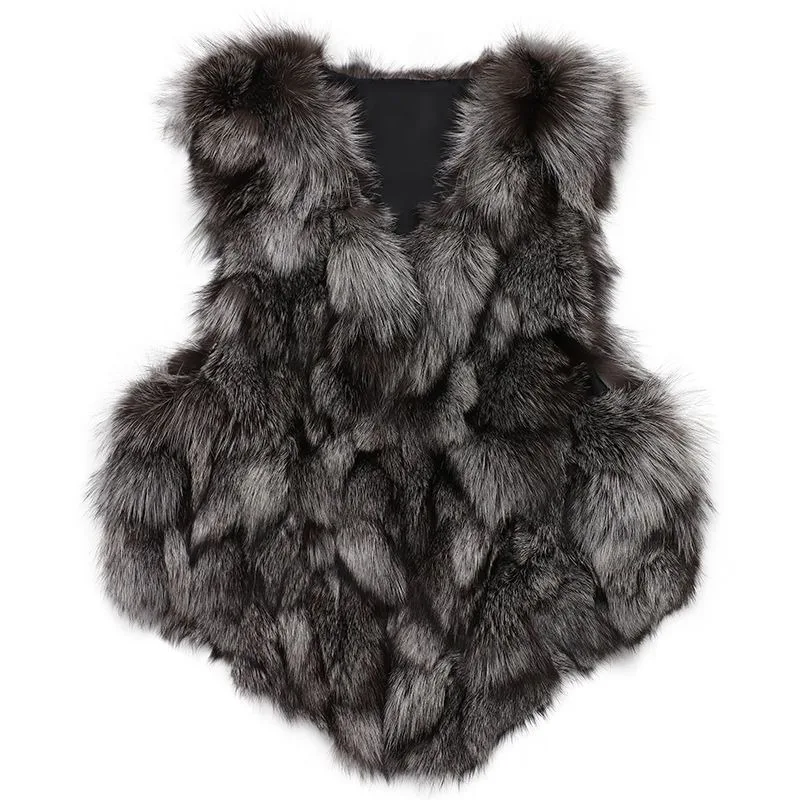 The 2026 New Style of Fox-like Fur Vest for Women's Autumn and Winter Korean Fur Coat and Women's Fur Vest Temperament Commuting