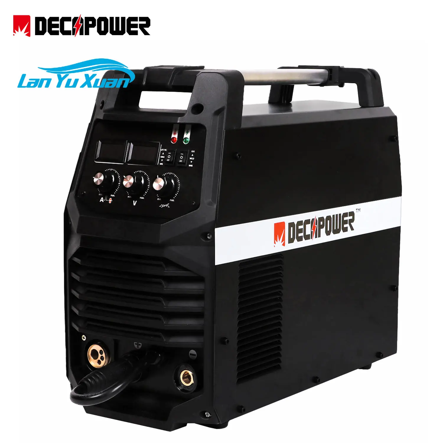 Dcapower Arc Inverter Gas Gasless MMA MIG TIG 3 IN 1 MIG MAG Welder 180 amps Welding Machine