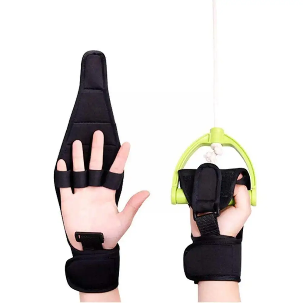 Rehabilitation Hand Brace Gloves Help Stroke Or Finger Health To Hold The Weakness Patient Physiotherapy Handle Of Beauty